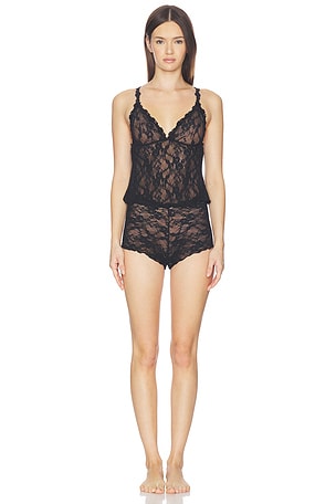 Stretch Lace Triangle Cami And Short Set SKIMS