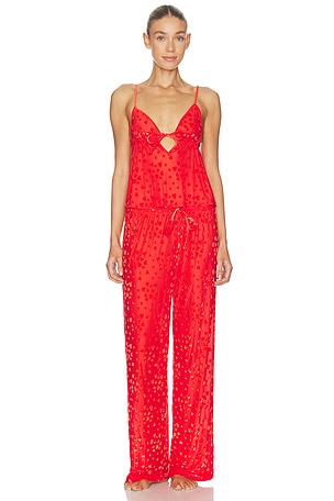 Sheer Velvet Burnout Cami & Pant Set SKIMS