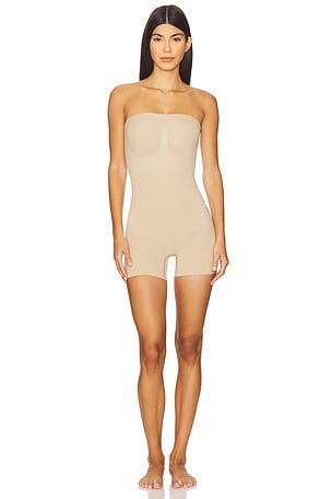 Seamless Sculpt Strapless Shortie Bodysuit SKIMS