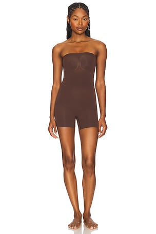 Seamless Sculpt Strapless Shortie Bodysuit SKIMS