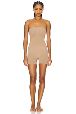 Seamless Sculpt Strapless Shortie Bodysuit SKIMS