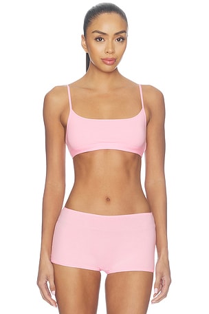 Everybody Cotton Scoop Bralette SKIMS