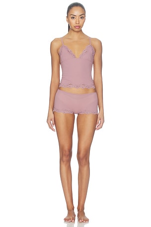 Fits Everybody Lace Triangle Cami & Boyshort Set SKIMS