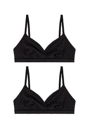 Fits Everybody Crossover Bralette 2 Pack SKIMS