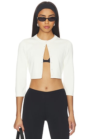 Refined Knit Crop Cardigan SKIMS