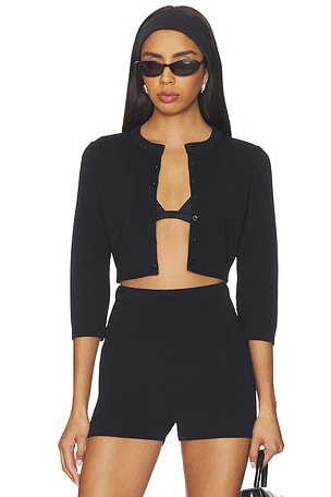 Refined Knit Crop Cardigan SKIMS