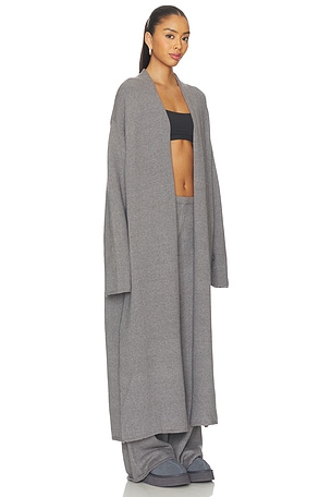 SKIMS Textured Knit Duster in Grey
