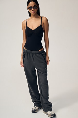 FLEECE LOUNGE 일자 바지 SKIMS