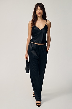 Heavyweight Satin Wide Leg Pant SKIMS