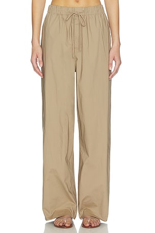 Swiss Cotton Sateen Oversized Drawstring Pant SKIMS