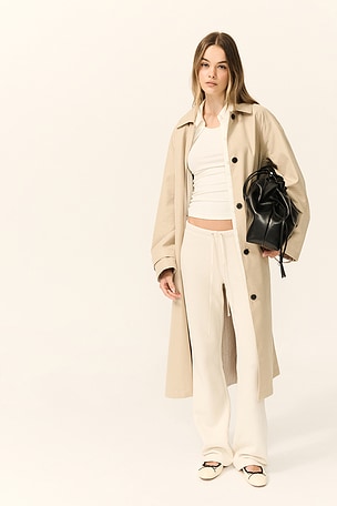 Drapey French Terry Straight Leg Pant SKIMS