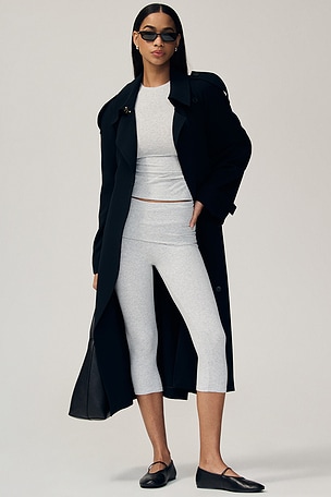 Cotton Jersey Foldover Capri SKIMS