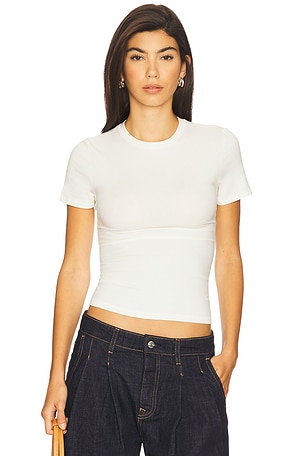 SKIMS Cotton Jersey 2 Pack T-Shirt in Light Grey