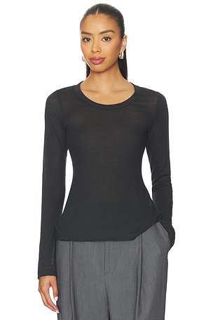 Sheer Cotton Long Sleeve Top SKIMS
