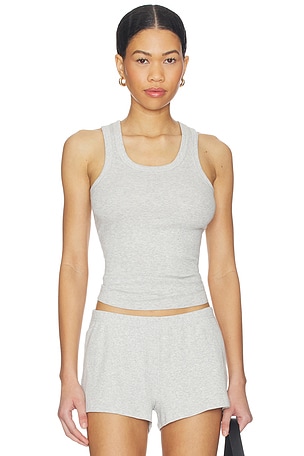 Cotton Rib High Scoop Tank SKIMS