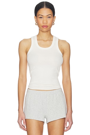Cotton Rib High Scoop Tank SKIMS