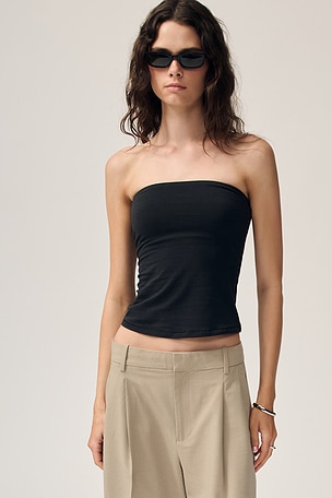Cotton Jersey Tube Top