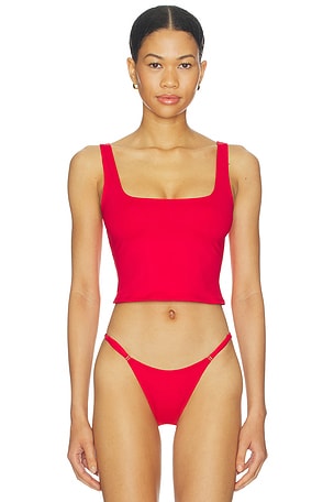 Iconic Swim Tank Bikini Top SKIMS