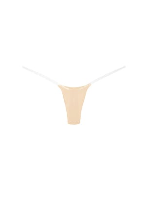Stringys Single Nude Invisible Underwear in Nude