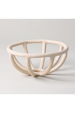 SIN Prong Medium Bowl in Cream