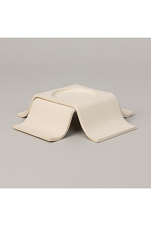 SIN Noor Pillar Tall Candle Holder in Cream