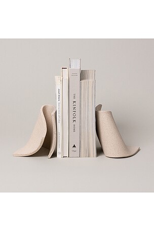 SIN Serra Bookends Set Of 2 in Cream
