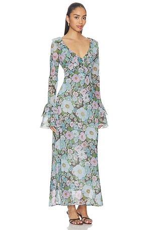 Sister NY ROBE en Bleu,Lavande