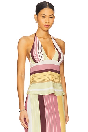 Sir. camisa halter fonCanelaa en color rosado