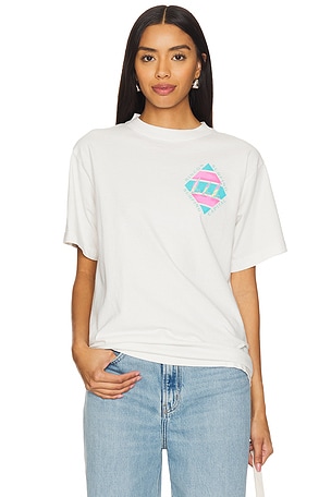 SIXTHREESEVEN Rincon Heavyweight Tee in Cream
