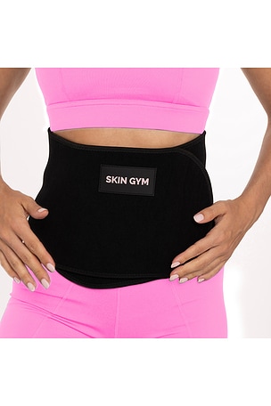 Skin Gym Sculpt Waist Wrap in Black