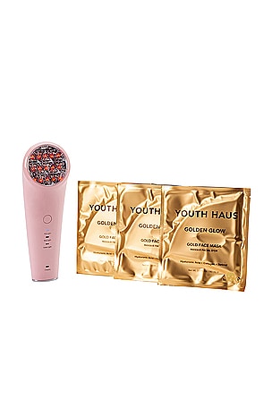 All Is Bright Portable LED And Golden Glow Face Masks Skin Gym