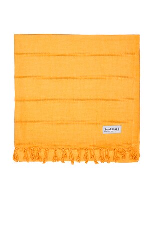 Sunkissed Tuscany Sand Free Beach Towel in Yellow