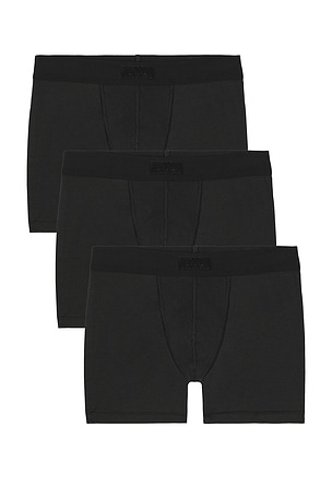 Cotton 3" Boxer Brief 3-Pack SKIMS
