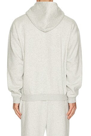 SKIMS Fleece Lounge Relaxed Hoodie in Grey