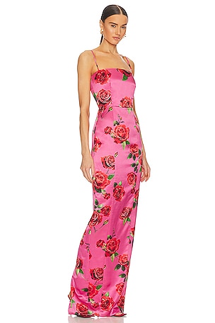 SAU LEE Sofia Dress in Pink