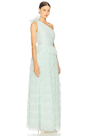 SAU LEE Samantha Gown in Mint
