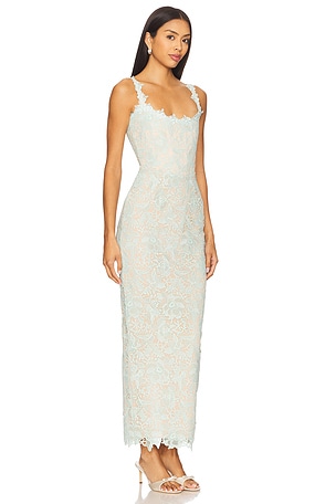 SAU LEE Coraline Dress in Mint