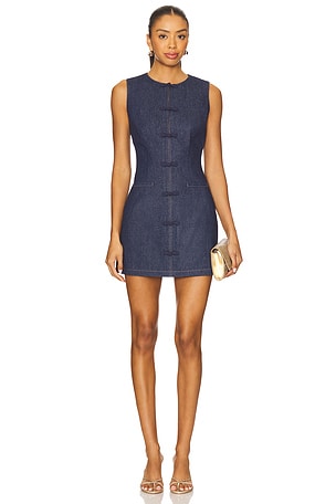 Billie Denim Mini Dress SAU LEE