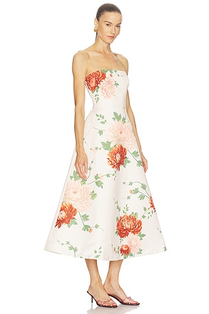 SAU LEE Fiora Dress in Ivory