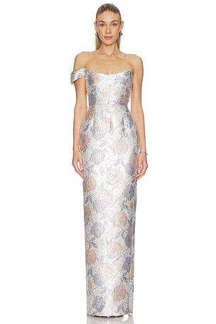 Jackson Brocade Gown SAU LEE