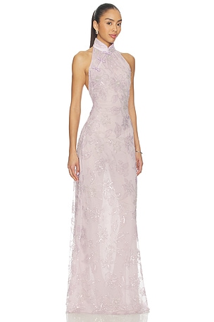 SAU LEE Grace Dress in Lavender