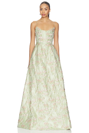Andrea Brocade Gown SAU LEE