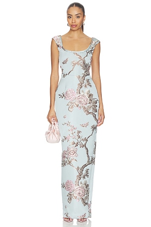 Brooke Brocade Gown SAU LEE