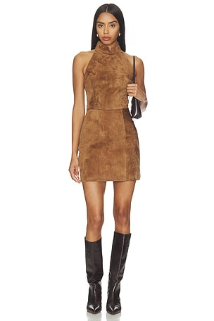 Tilda Suede Dress SAU LEE