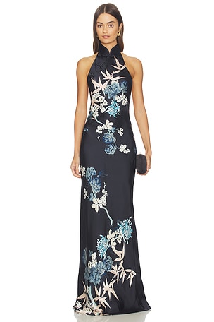 Gillian Satin Gown SAU LEE