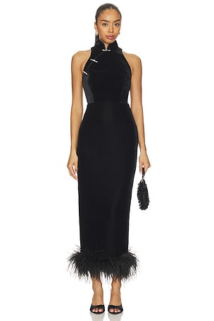 Jillian Velvet Dress SAU LEE