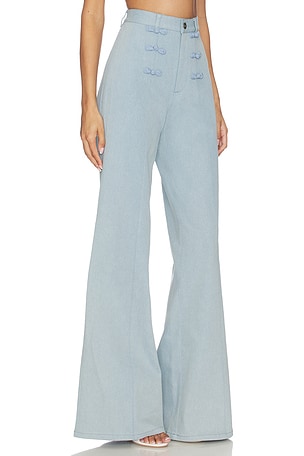 SAU LEE Austin Denim Jean in Blue