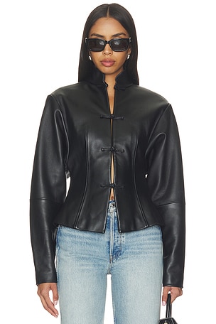 Anton Leather Tang Jacket SAU LEE