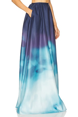 SAU LEE Mai Skirt in Blue. Size 2. Also