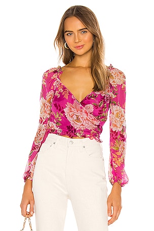 Frances Silk Top SAU LEE